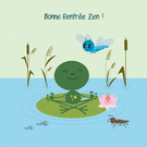 Rentr&eacute;e Zen au bord de l'eau paisible